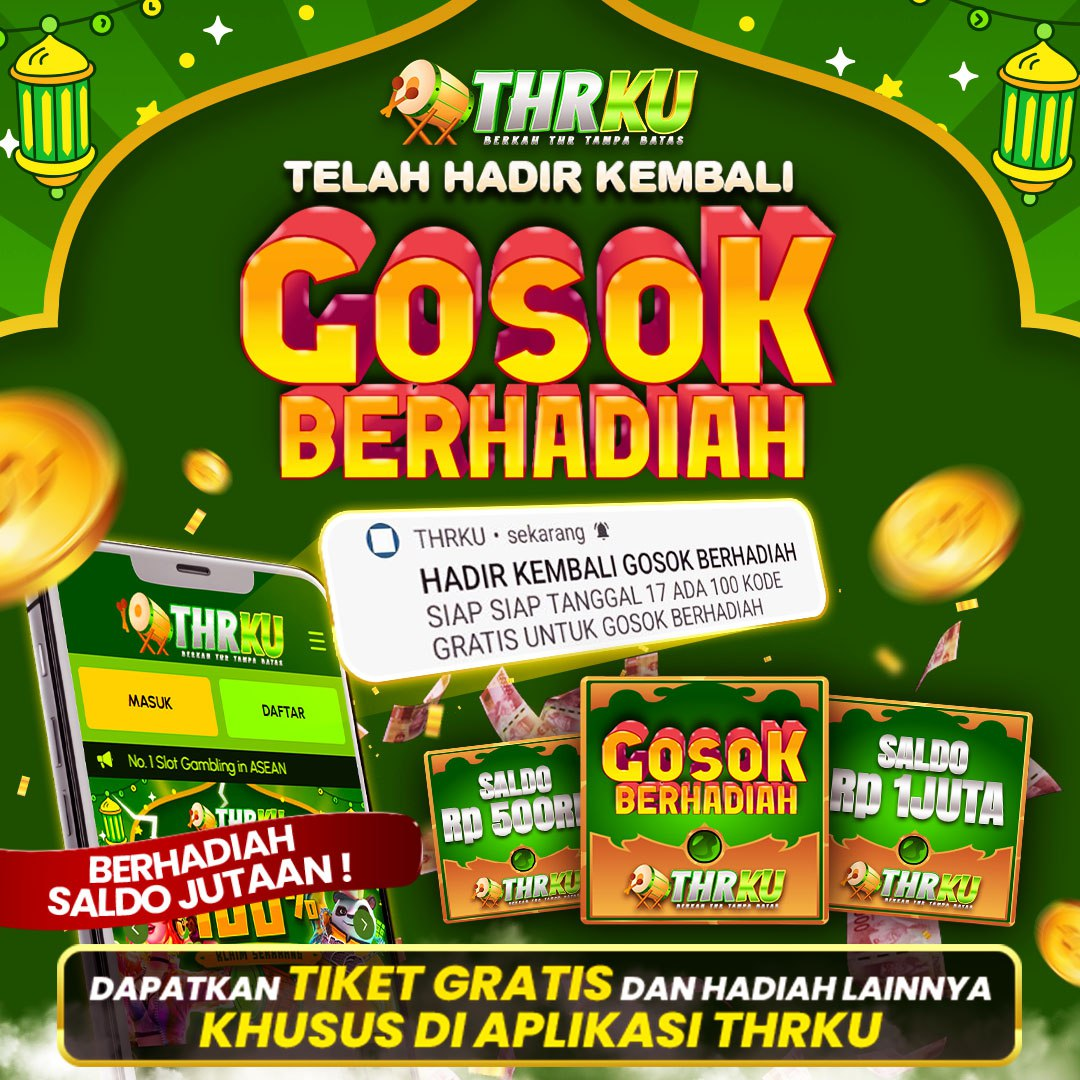 THRKU - Situs Taruhan Game Online Ternama Pemberi THRku Melimpah