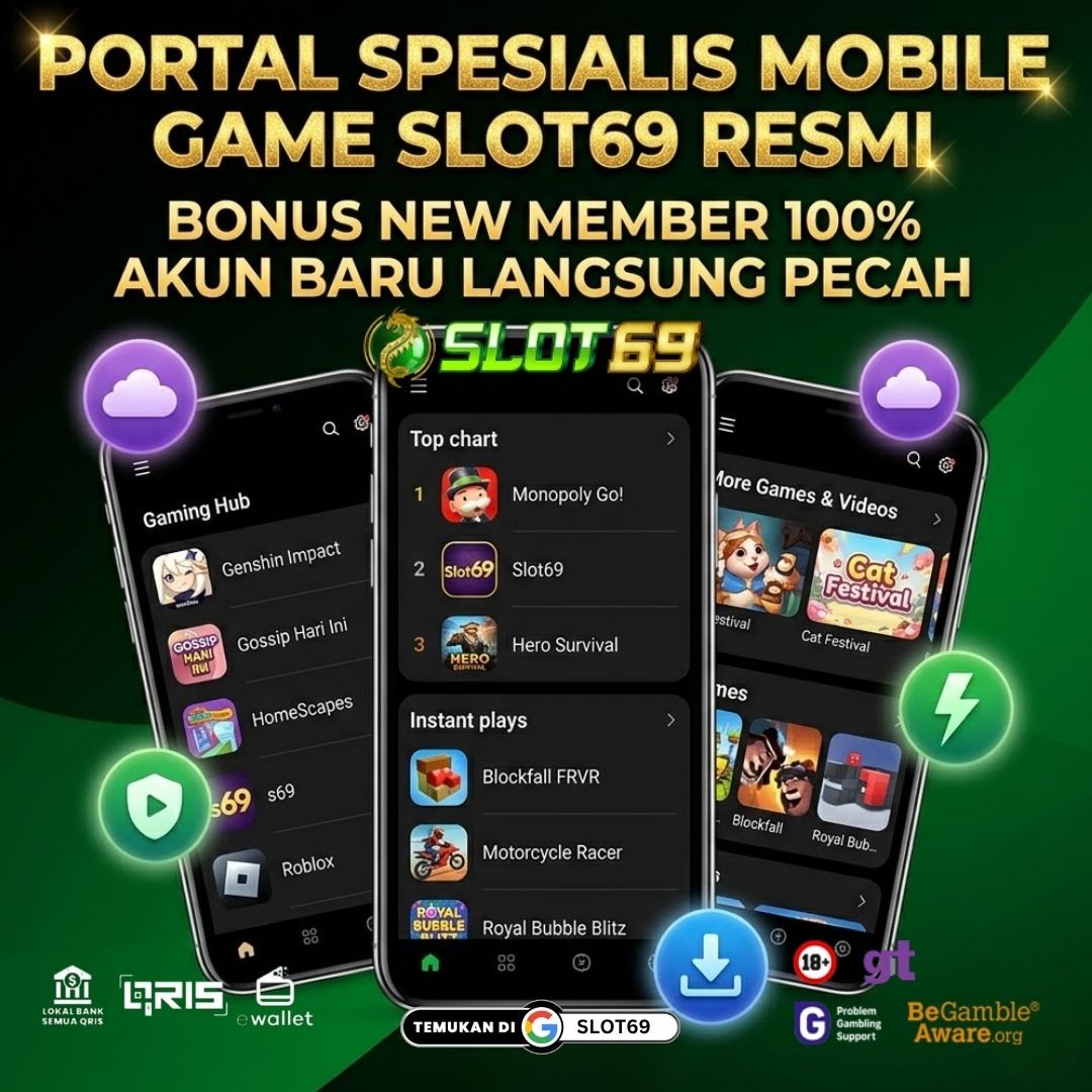 Portal PLATFORM SLOT69: Solusi Download APK Mini Gamespin Super Responsif