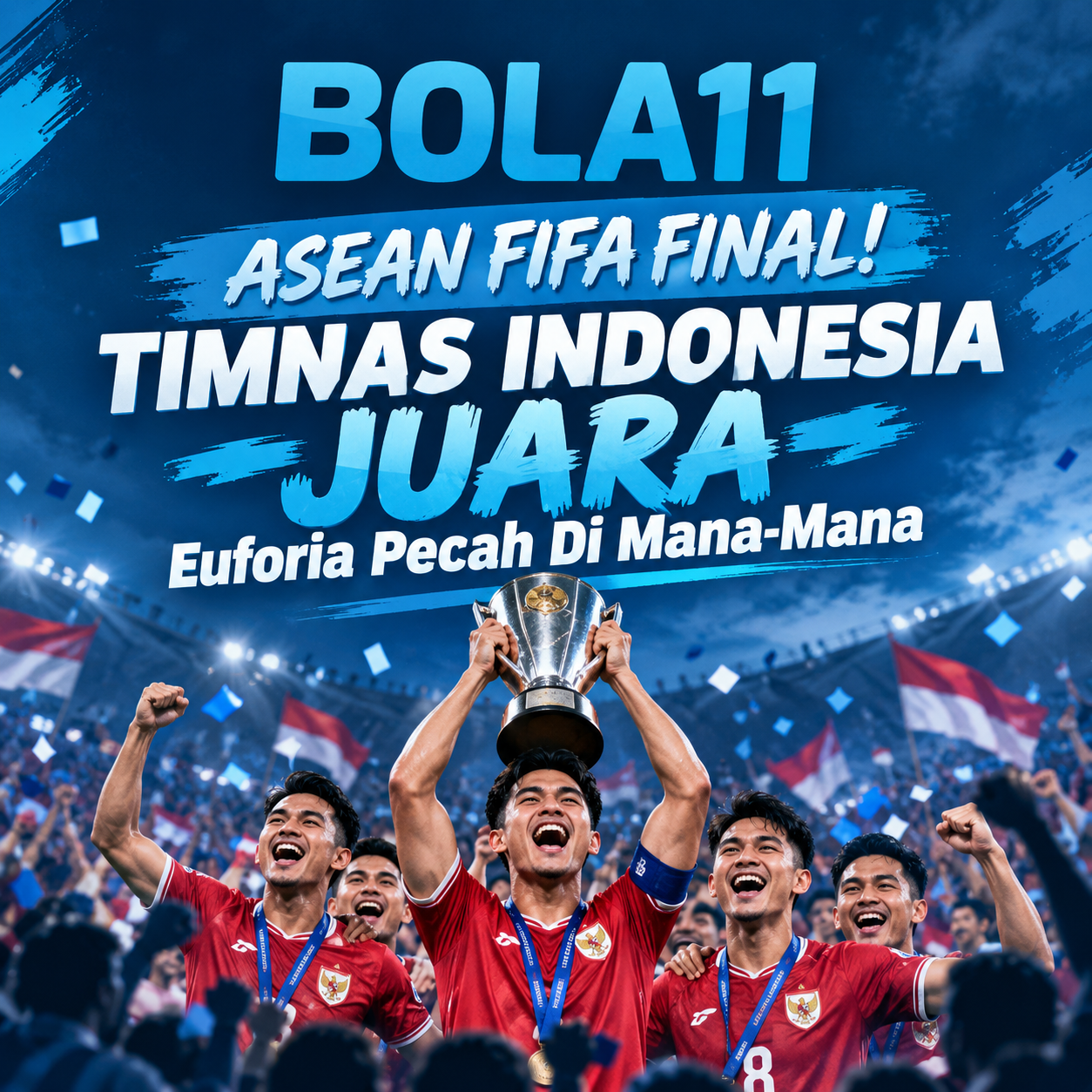BOLA11: ASEAN FIFA Final! Timnas Indonesia Juara Euforia Pecah Di Mana-Mana